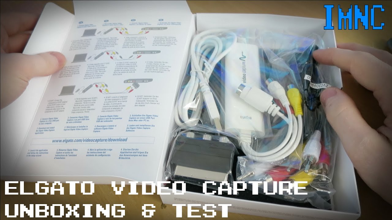 elgato video capture, capture analog video for your mac or pc, i..